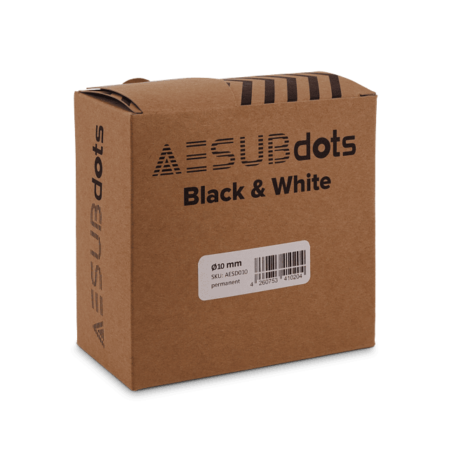 AESUB Dots Black & White