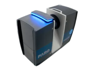 Closeup Photo of the Faro Long Range 3D Professional Scanner