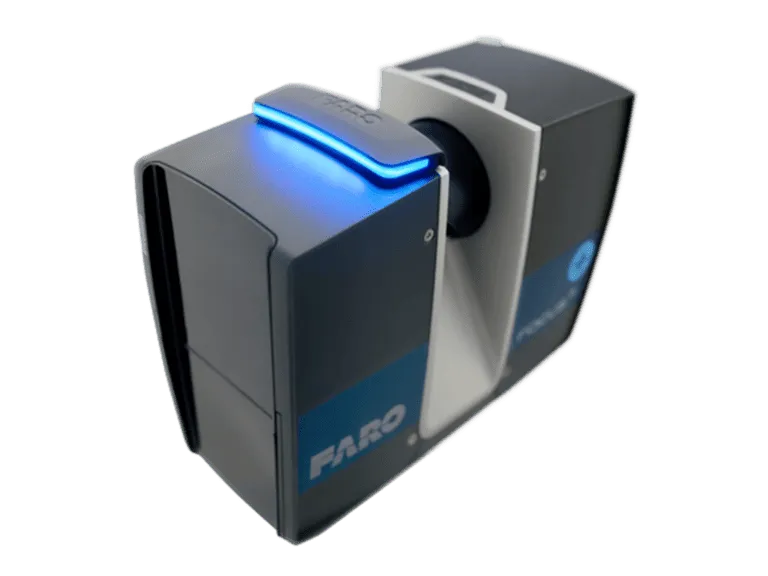 Closeup Photo of the Faro Long Range 3D Professional Scanner