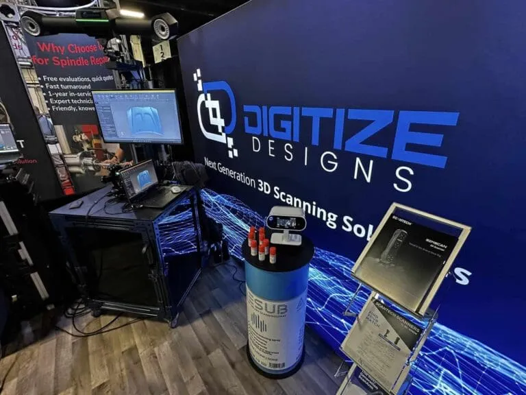 Hands-on demonstration of a professional 3D scanner from Digitize Designs