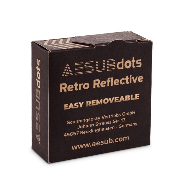 AESUBdots Retro Reflective Easy Remove Box