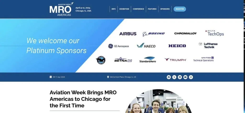MRO Americas Aviation Week 2024