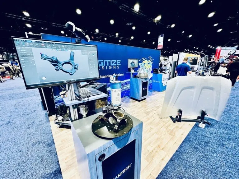MRO Americas 2024 aviation maintenance trade show floor with Digitize Designs