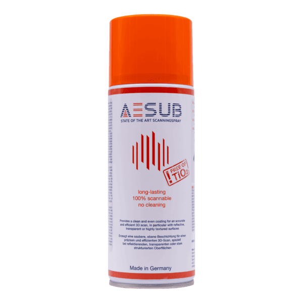 AESUB Orange Vanishing 3D Scanning Spray