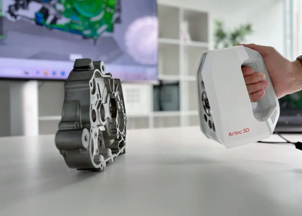 Artec Spider II Being Used