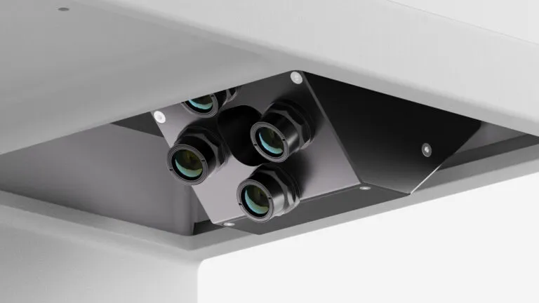 Artec 3D Micro II cameras zoomed in